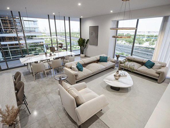 Sobha One Living Room